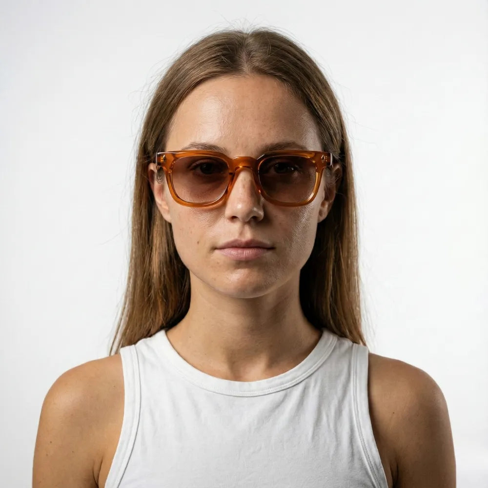 Wayfarer acetate sunglasses by HARO Eyewear — Taormina 1955 editorial