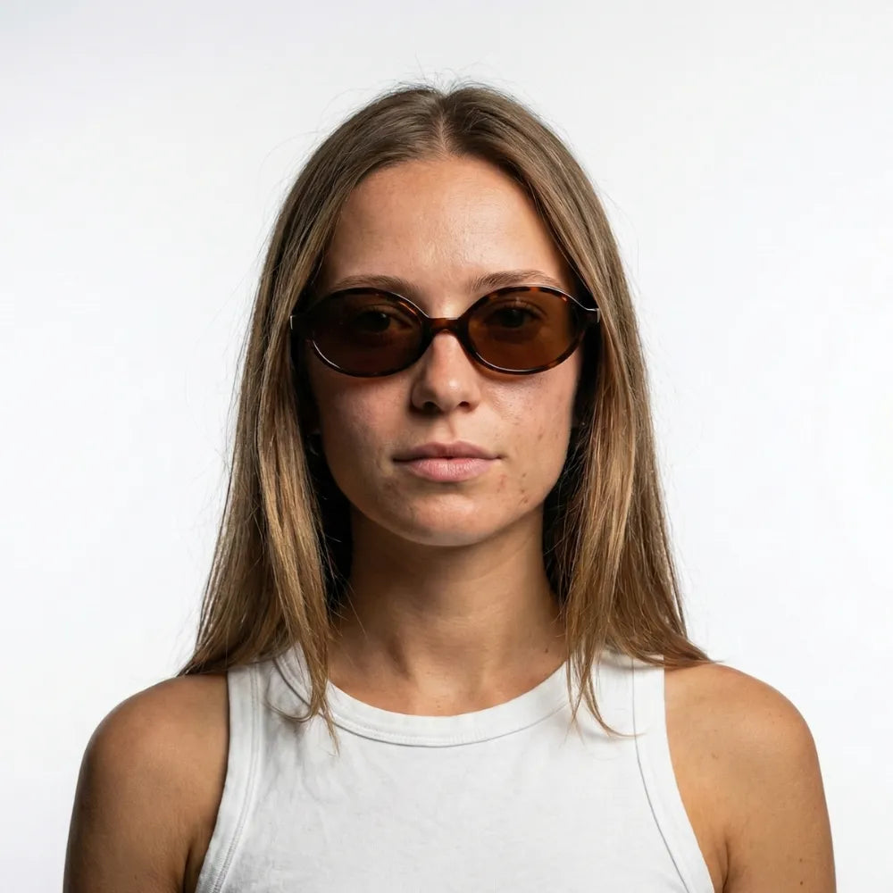 Oval acetate sunglasses by HARO Eyewear — Anacapri Terrazza editorial
